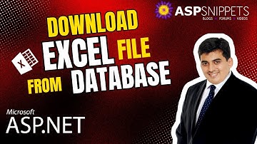 Download Excel file from Database in ASP.Net