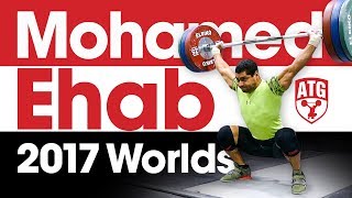 Mohamed Ehab - 50 Shades Of 130Kg - 2017 Worlds Training Hall Incl Stretching Session