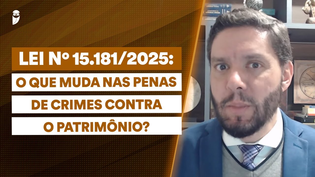 Entenda as alterações no Código Penal propostas pela Lei nº 15.181/2025, Professor Guilherme Rezende