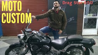 Yamaha Drag Star 650 A Custom Quase Perfeita? Ficha Técnica Detalhada