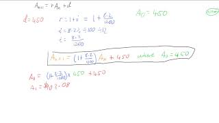 Superannuation as an Annuity - Using the Recurrence Formula