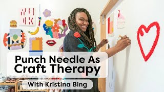 Punch Needle As Craft Therapy | Creative Genius by HGTV Handmade 5,502 views 4 weeks ago 8 minutes, 3 seconds