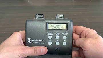 How to Program Digital Landscape Lighting Timer