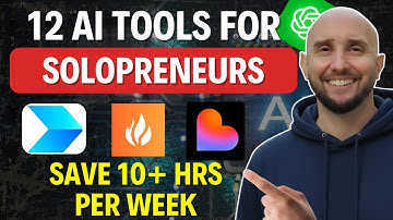 12 AI Tools That Will SAVE Your Business Time + MONEY TODAY! (Must Try Tools 2025)