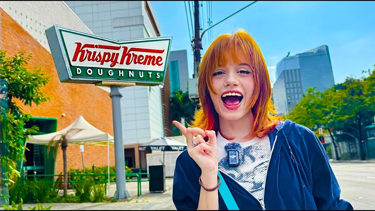 levei ELA na MELHOR loja de DONUTS do MUNDO
