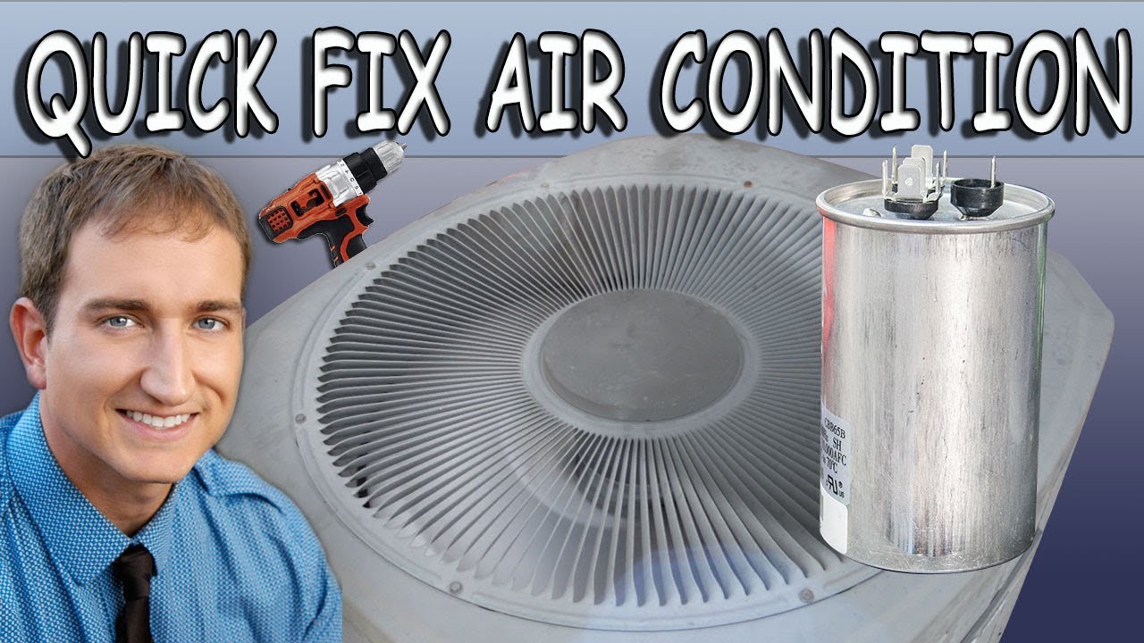 Nybegynder Genoplive Scorch How To Replace Air Conditioner Condenser Capacitor - YouTube