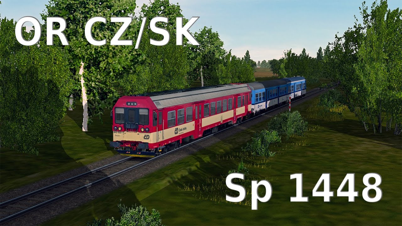 Open Rails CZ/SK | Trať 310 | Sp 1448, Opava východ - Krnov