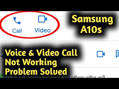 Samsung A10s Voice & Video Call Not Working Problem Solved