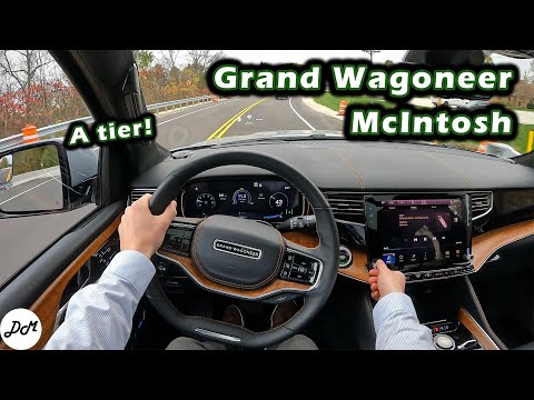 2022 Jeep Grand Wagoneer – McIntosh 23-speaker Sound System Review [MX1375]