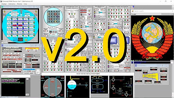RBMK-1000 Chernobyl Simulator Tutorial [updated version 2.0]