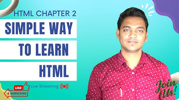 HTML CHAPTER 2|HTML BANGLA TUTORIAL FULL COURSE (WEB SITE DESIGN)