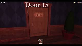Getting eyes three times before door 20