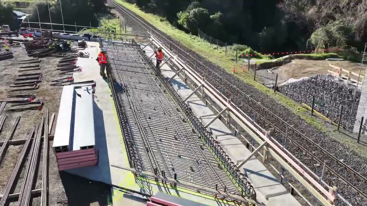 A fly-over of Ōtaki to north of Levin July 2026