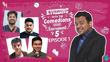 KVizzing With The Comedians 5th edition | QF 1 ft. Anirban, Atul, Nihal & Vaibhav