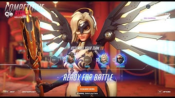Overwatch 2 - Accidentally Joining Open Queue - Hello Bronze Mercy?