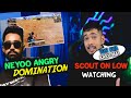 Scout On Bgmi Watching Down | Neyoo Tod Fod Domination | Godlike Vs Tsm Fight