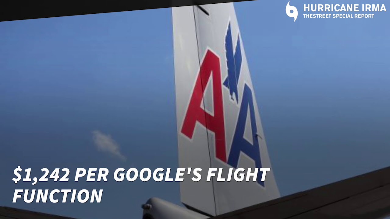 Airline Ticket Prices React to Hurricane Irma’s Approach