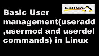 Celebrity Basic User managementuseradd,usermod and userdel commands in Linux || Linux Interview Question Profile