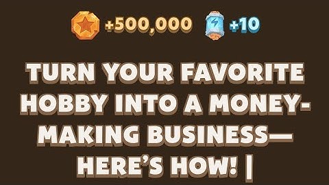 Turn Your Favorite Hobby Into a Money-Making Business—Here How! | MemeGirls | Memefi New Video Code