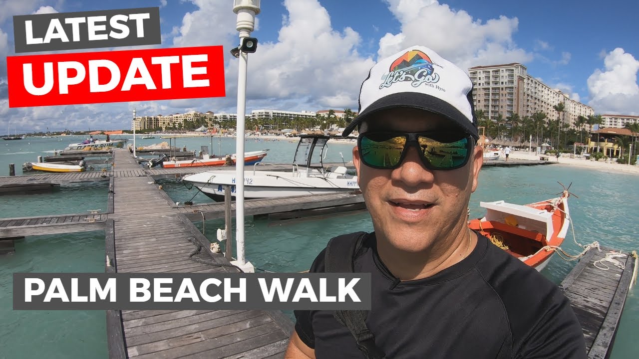 Beach Conditions @ the Marriott & Ritz Carlton ARUBA