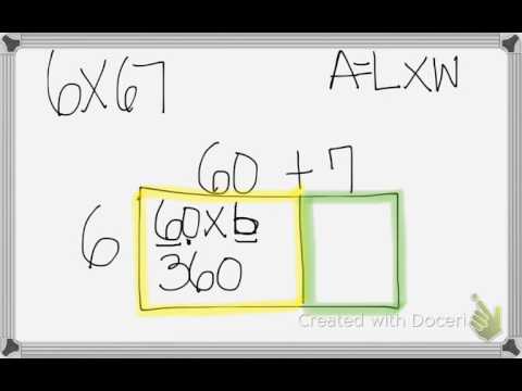 Multiplication Using Place Value Sections Method