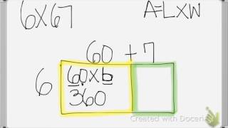 Multiplication Using Place Value Sections Method