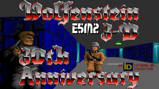 Wolfenstein 3D: 30th Anniversary Edition - E5M2 (100%) [DOSBox]
