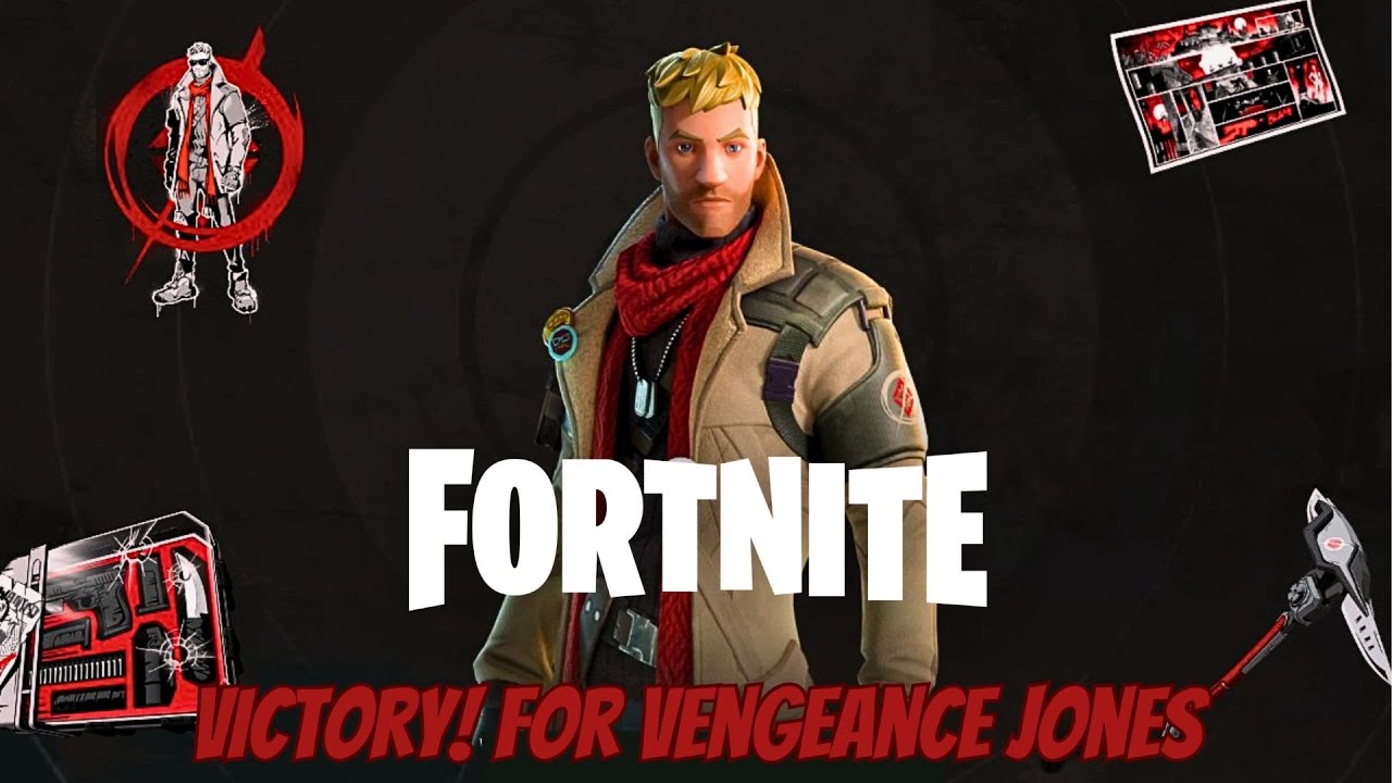 Victory! for VENGEANCE JONES in a FORTNITE Solo Match. YouTube