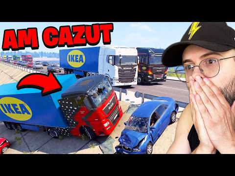 Am SARIT CU TIR-ul de pe strada... CONVOI de la IKEA