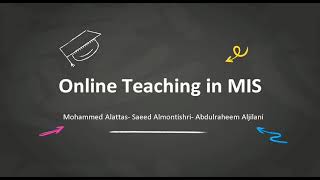 MIS 250  Project | Group 3 | Online teaching ; Udemy