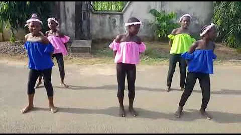 sista by Charlotte Dipanda ft Yemi Alade....dance cover by Children's time with Wendy kids ballet