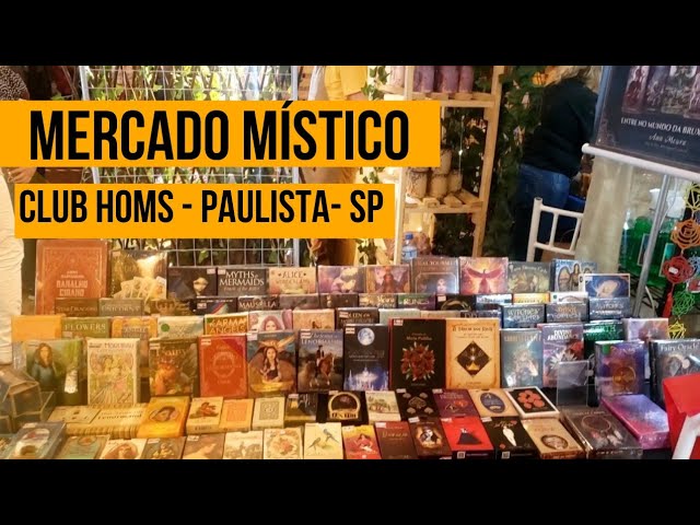 FEIRA MERCADO MÍSTICO 🔮 CLUB HOMS PAULISTA SP + COMPRINHAS! 💜🧚🏻‍♀️ 