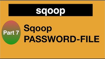 Sqoop import with password-file | Data Engineering