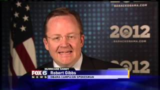 Hurricane Sandy temporarily suspends political campaigns