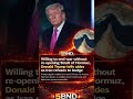 US and Iran crossed four weeks.#DonaldTrump #USIranWar #HormuzStrait #MiddleEastCrisis #BreakingNews