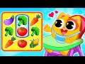Yes yes vegetables song  toddler zoo songs for children  nursery rhymes
