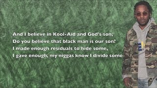 Video thumbnail of "Isaiah Rashad - Wat's Wrong (ft. Kendrick Lamar & Zacari) - Lyrics"