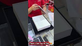 Bóc seal tại shop cho anh trai dễ thương iPad Air 7-M3-11 #Apple #iPadAir7#ChinhHang #duchuy365store