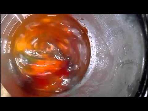 FOOD IN HYDROCHLORIC ACID
