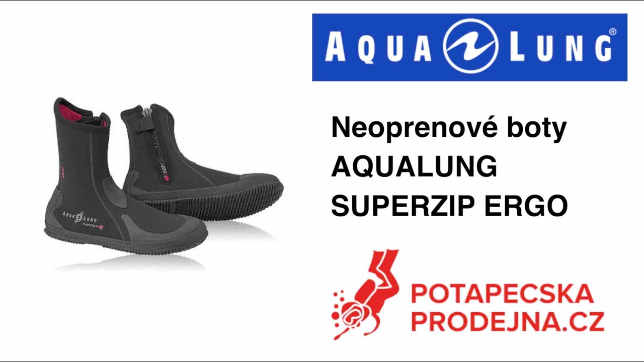 aqualung superzip ergo
