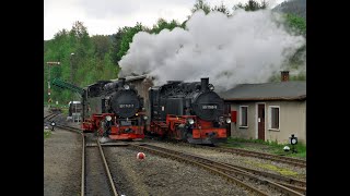 Lößnitzgrundbahn  Einsatz am Fichtelberg  Teil 1