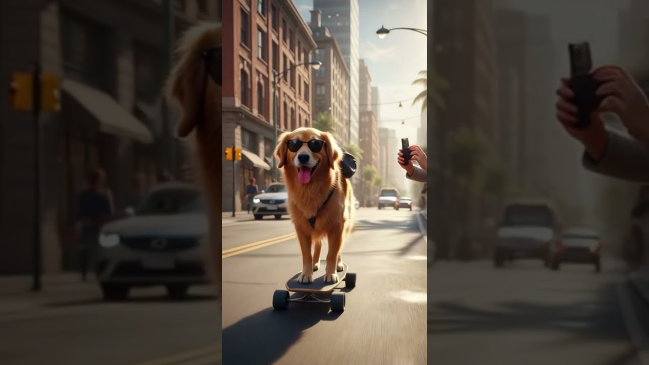 This Dog Rides a Board Better Than Humans 😳🐶