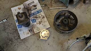 Removing Dingo Wheel Off of a Hydraulic Motor