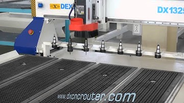 ATC 1325 show how to change tools