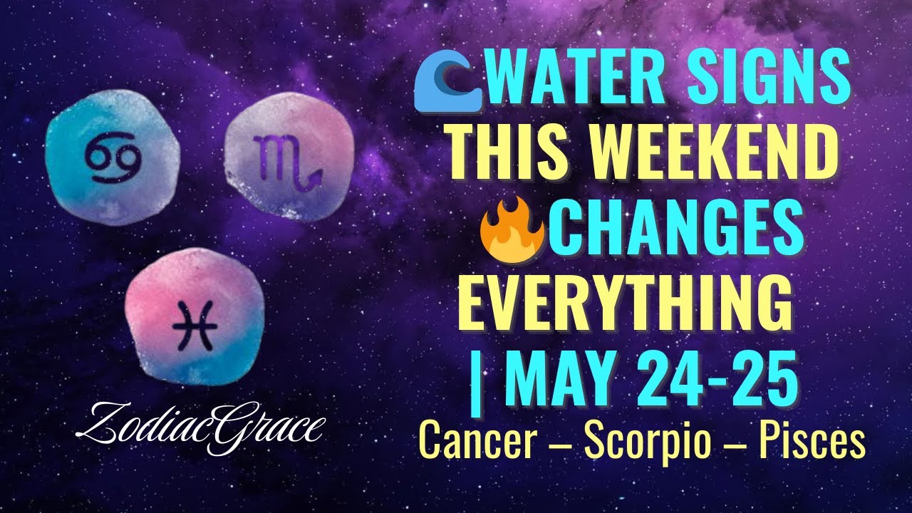 Water Signs ♋♏♓ May 24–25 🌊 This Portal Isn't Asking You to Heal — It's ...