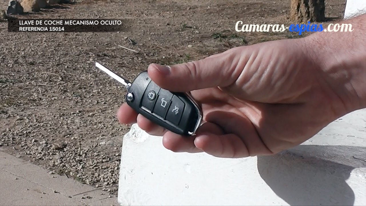 ZGSZ Cámara Oculta Llave del Coche, Mini Cámara Espía del Coche HD