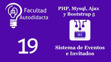 Sistema de eventos e invitados con PHP, MySQL, AJAX y Bootstrap 5 | Cap 19 - Imprimir invitados P2
