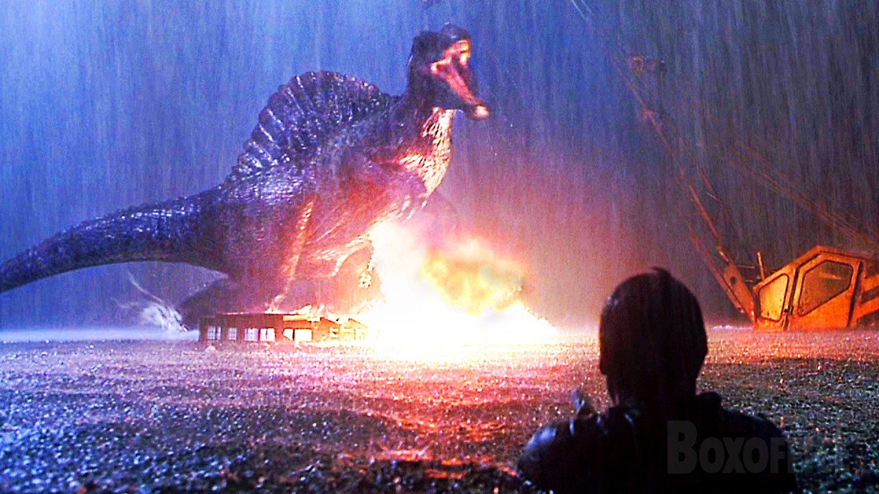 Dinosauro gigante in acqua | Jurassic Park III | Clip in Italiano