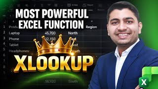 XLOOKUP in Excel Explained | Complete Theory with Examples