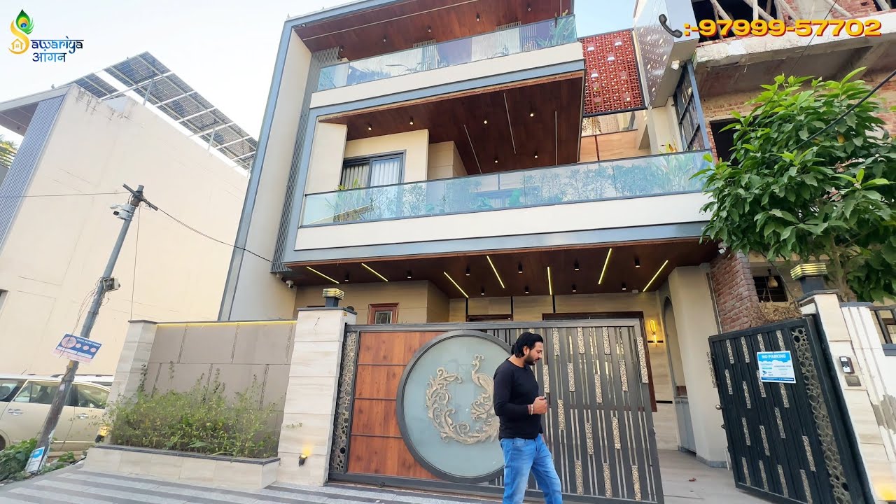 5BHK Ultra Luxury Banglow Tour Jaipur 🏡🔥 | Lift, Jacuzzi, Home Theater | Chitrakoot Vaishali Nagar 